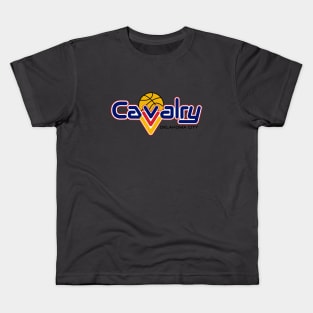 Classic Oklahoma City Cavalry Basketball 1990 Kids T-Shirt